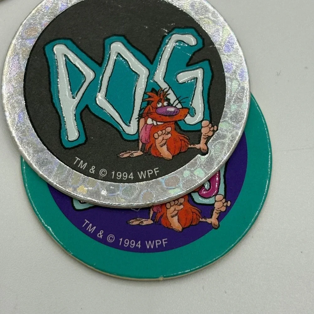 World POG Federation POG Lot Vintage 90s Surf Mixed Yin Yang Slammer Holographic